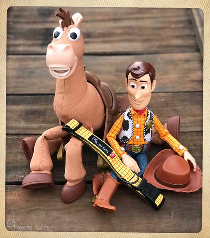 Disney's Pixar Toy Story Inspired "Woody's Shirt" Dog Collar