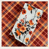 Vintage Funky Floral Fleece Mat