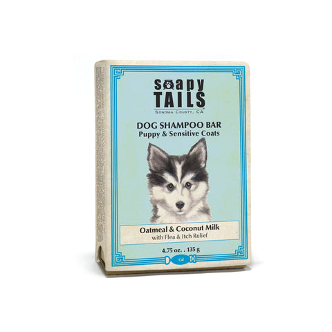 Soapy Tails - Puppy & Sensitive Coats ~ Dog Shampoo Bar